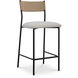 Foley 39.17 inch White Counter Stool